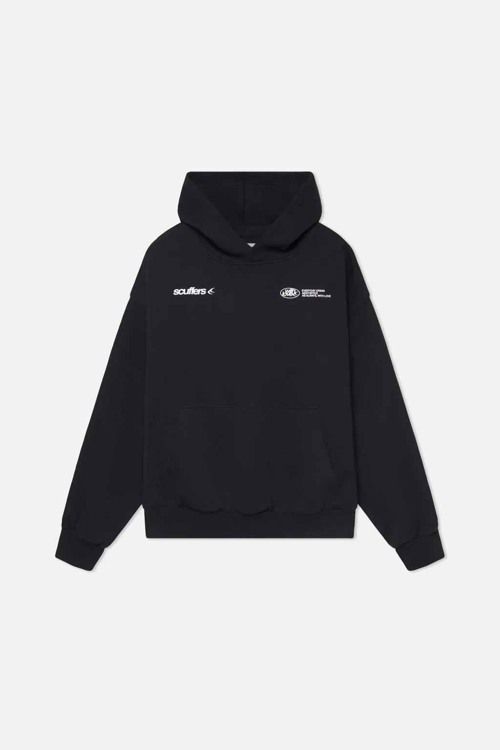 Unisex Hoodie With Kangaroo Front Pocket | Oversize
